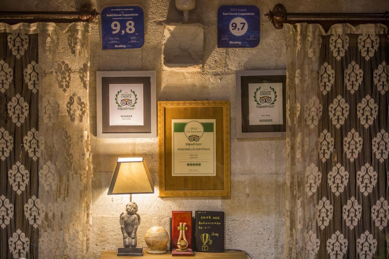 Sakli Konak Cappadocia Hotel&Restaurant Üçhisar Exterior foto